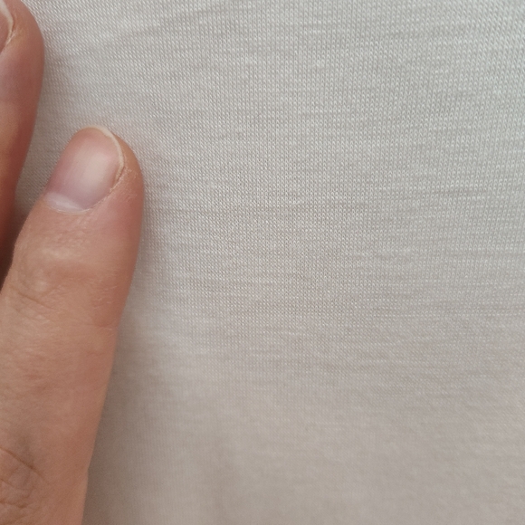 Clientele white applique top plus size blouse 22 lightweight 3X casual stretch - Picture 9 of 10